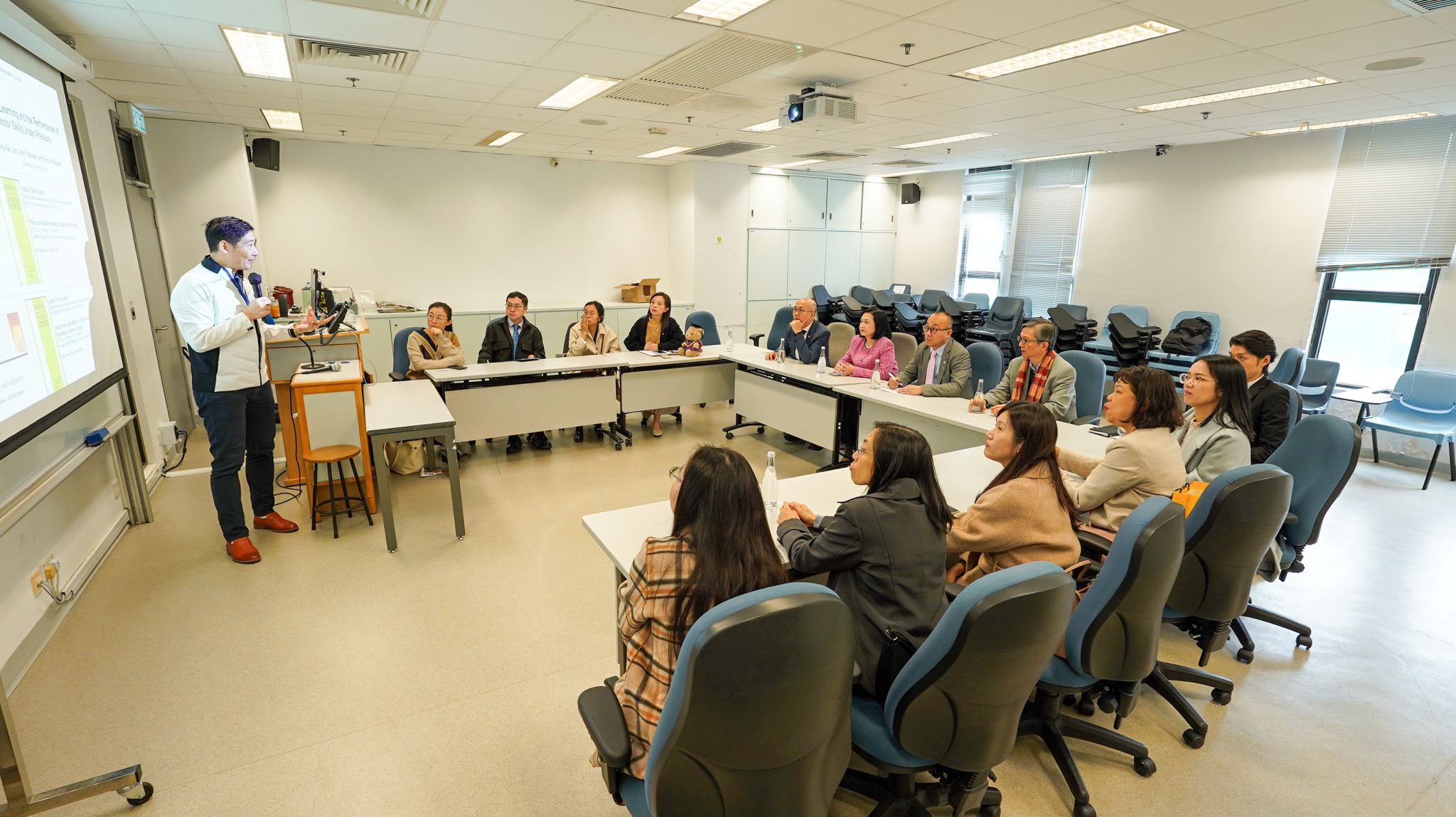 meeting in conference room